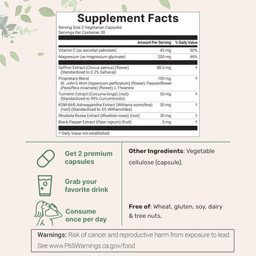 Saffron Harmony Capsules